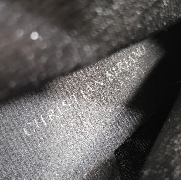 Christian Siriano Women PointedToe Heeled Ankle Boots BootiesBlack Size 10 - Picture 6 of 11